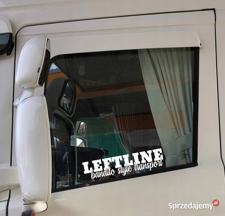 Naklejki LEFTLINE BANDIT pasuje do SCANIA VOLVO Kobierno