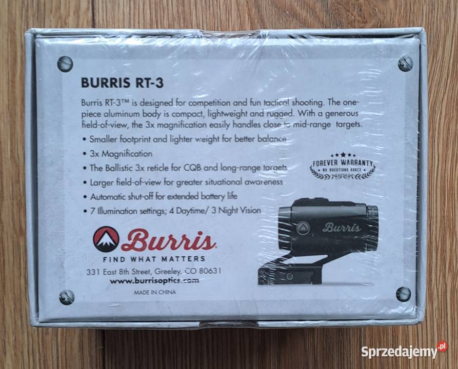 Burris RT3 Prism Sight kolimator celownik