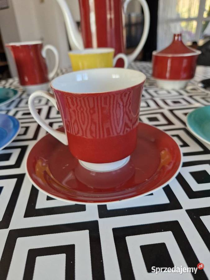Serwis do kawy herbaty Ćmielów lata 60 Opole Lubelskie