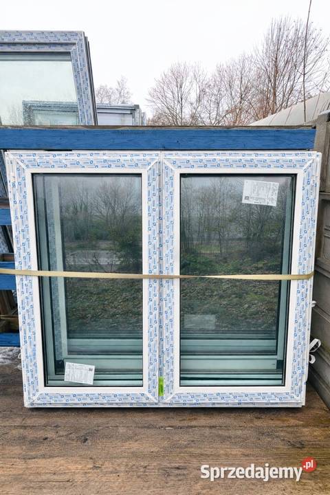 Okno PCV 146x140 ręki z magazynu NOWENAJTANIEJ Borowa