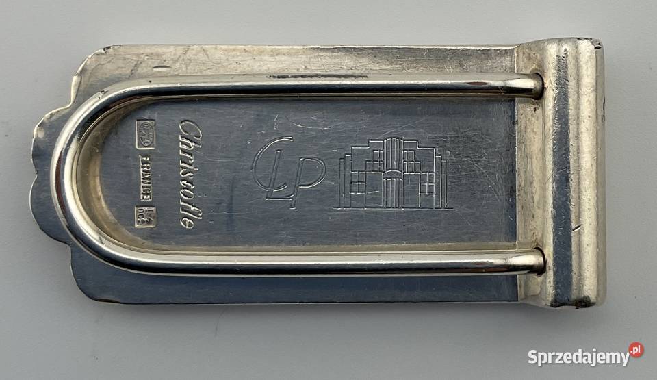 Klips do banknotów CHRISTOFLE France Money Clip