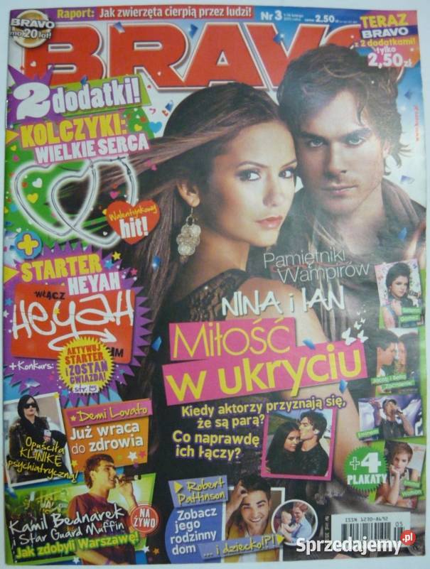 CZASOPISMA PRASA BRAVO 2011 WYPRZEDAŻ ŚWIAT Bydgoszcz