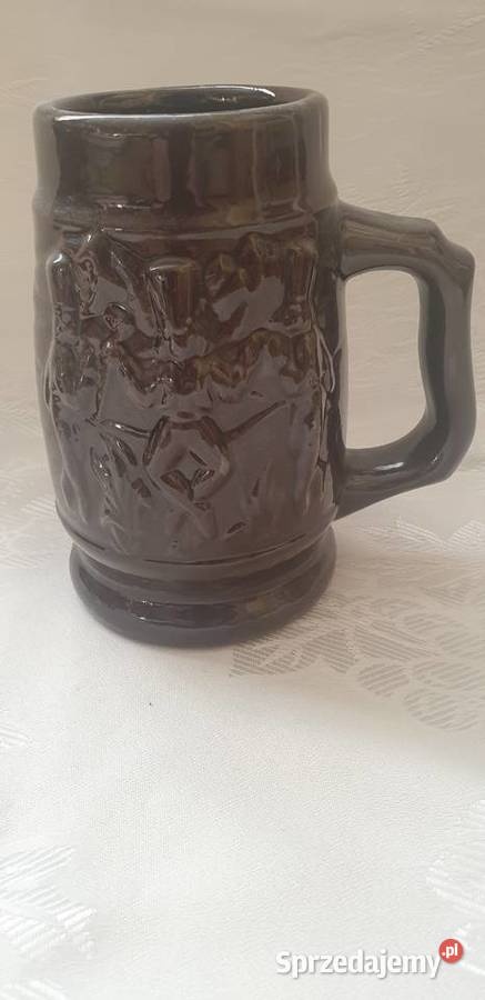 Kufel ceramiczny do piwa Chorzów