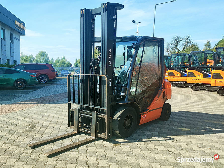 Wózek widłowy Toyota 028FGF20 2 t triplex 6 m Wózki widłowe