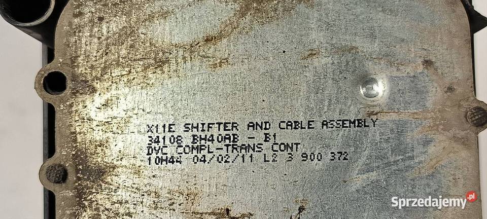 DŹWIGNIA ZMIANY BIEGÓW NISSAN NOTE 34108BH40AB Lipno