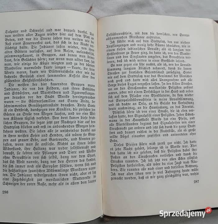 Dauthendey Raubmenschen Deutsche Buch Gem 1931 Antyki, Sztuka, Kolekcje Koźminek sprzedam