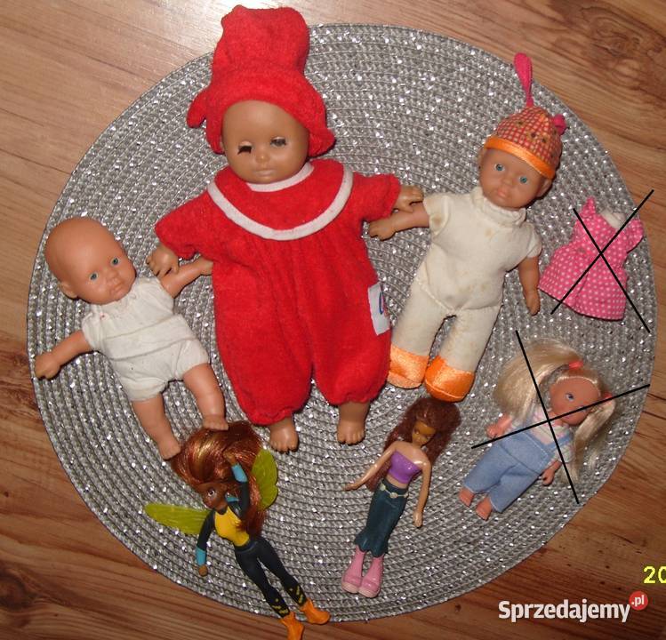 3 x Lalka bobasek 2 Polly Pocket Rawicz