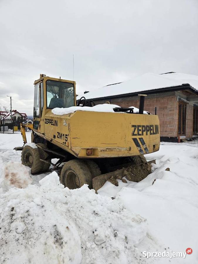 koparka Zeppelin małopolskie Nowy Sącz