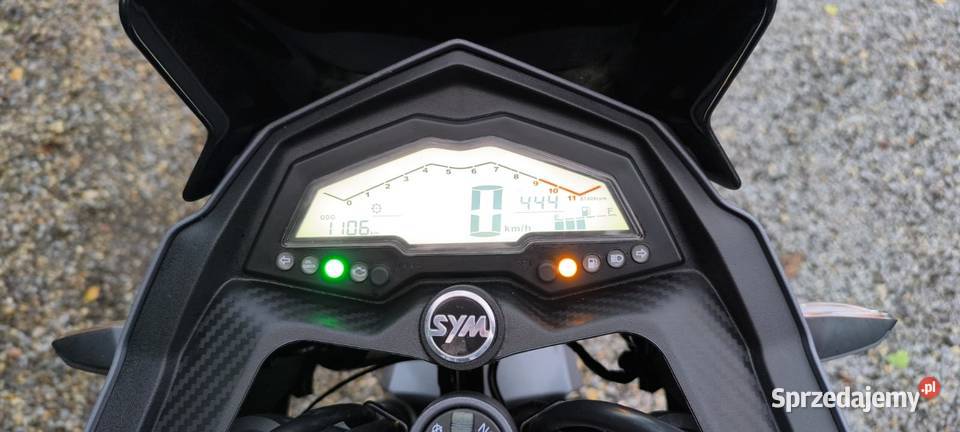 SYM NHT125 kufer tankbag ABS 2022 Książ Wielkopolski