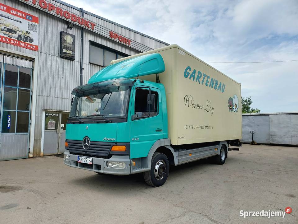 MercedesBenz Atego 2001 z windą Łazy