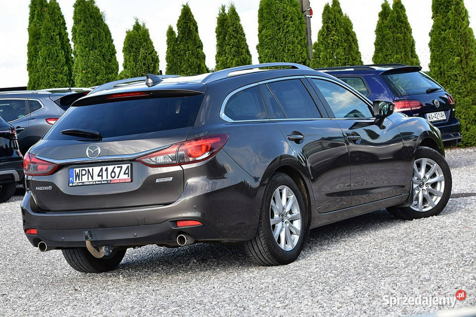 Mazda 6 22D 150 Skóra Ful Led Navi Gwarancja III 150KM Nowe Kucice