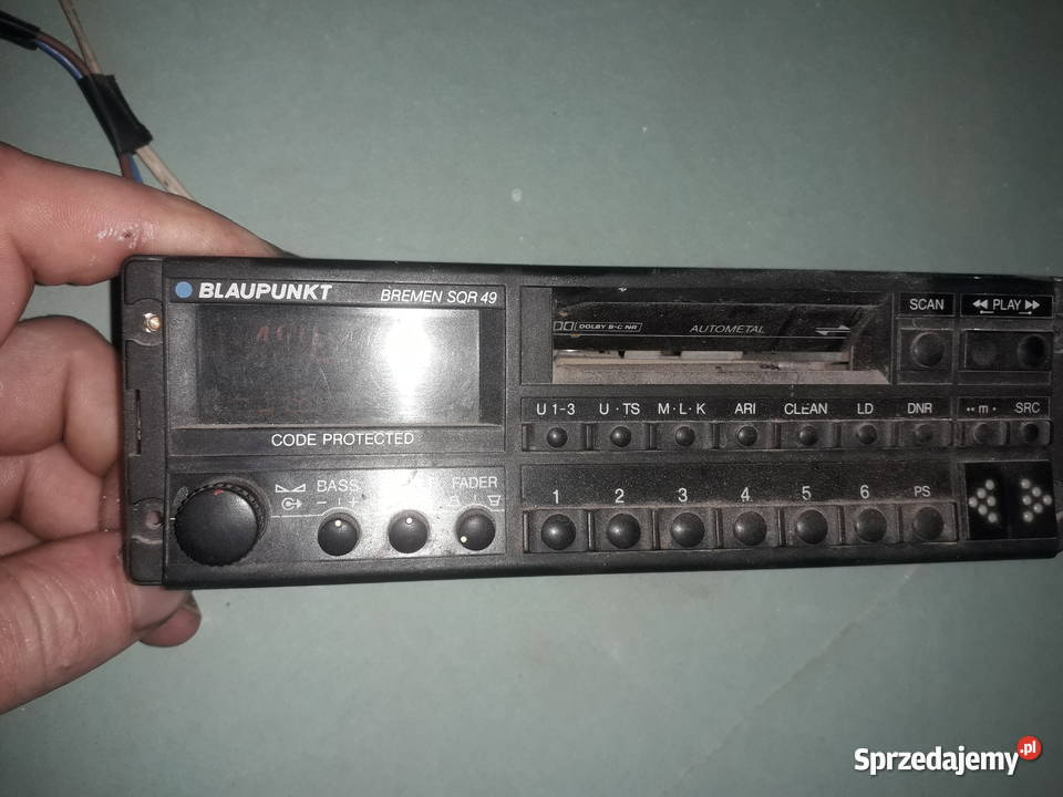 Blaupunkt kremem sqr 49 Radioodtwarzacze Starachowice