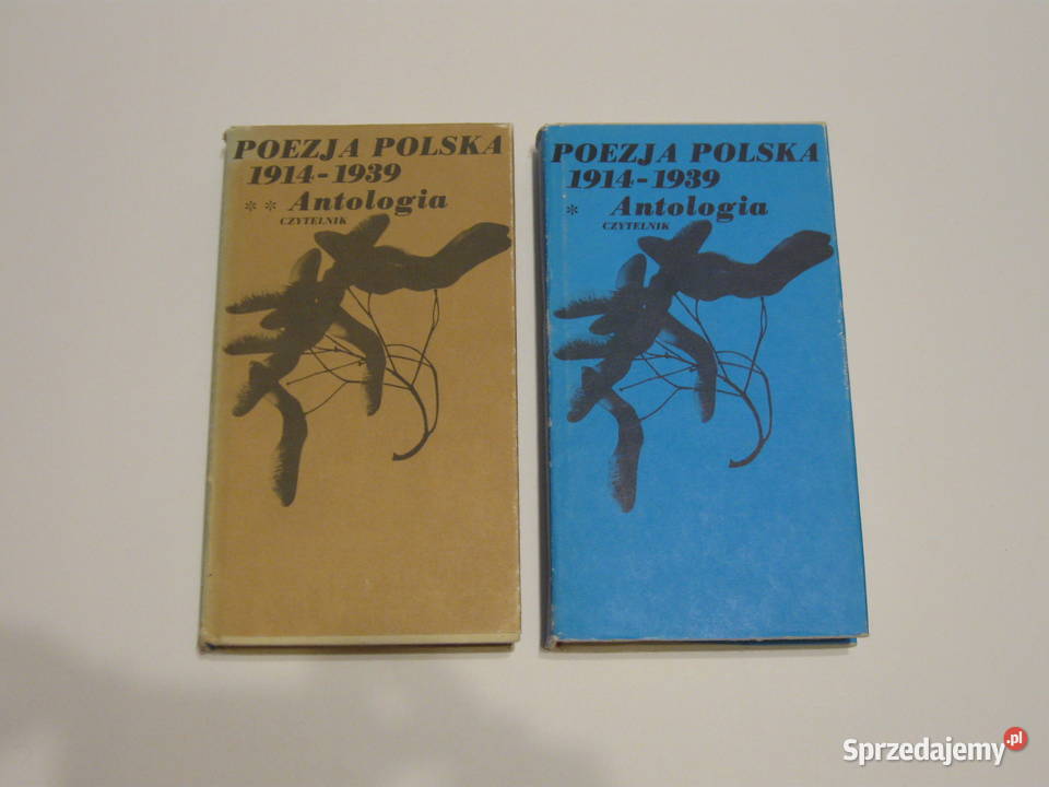 Poezja polska 1914 1939 Antologia 2 tomy Rok wydania 1984 Białystok