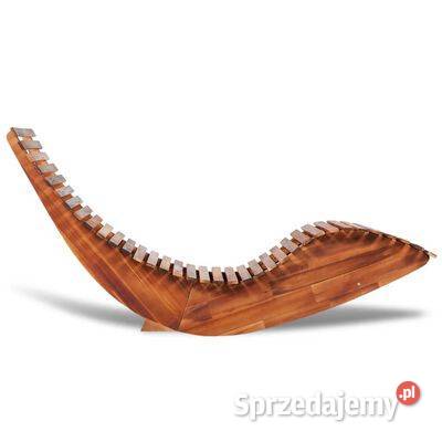 vidaXL Bujany leżak drewno akacjoweSKU42652 Warszawa