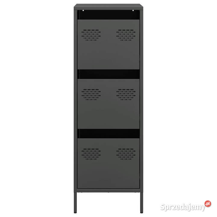 Szafka czarna 39x35x1035 stal WM851400 mazowieckie