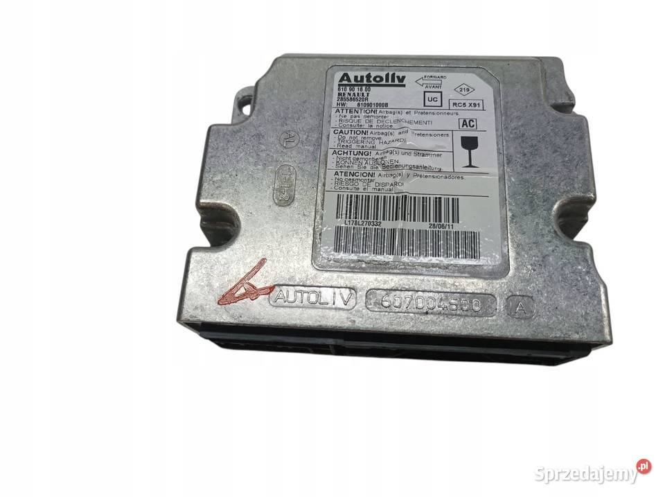 SENSOR AIRBAG BEZWYPADKOWY EU 285586520R Renault świętokrzyskie