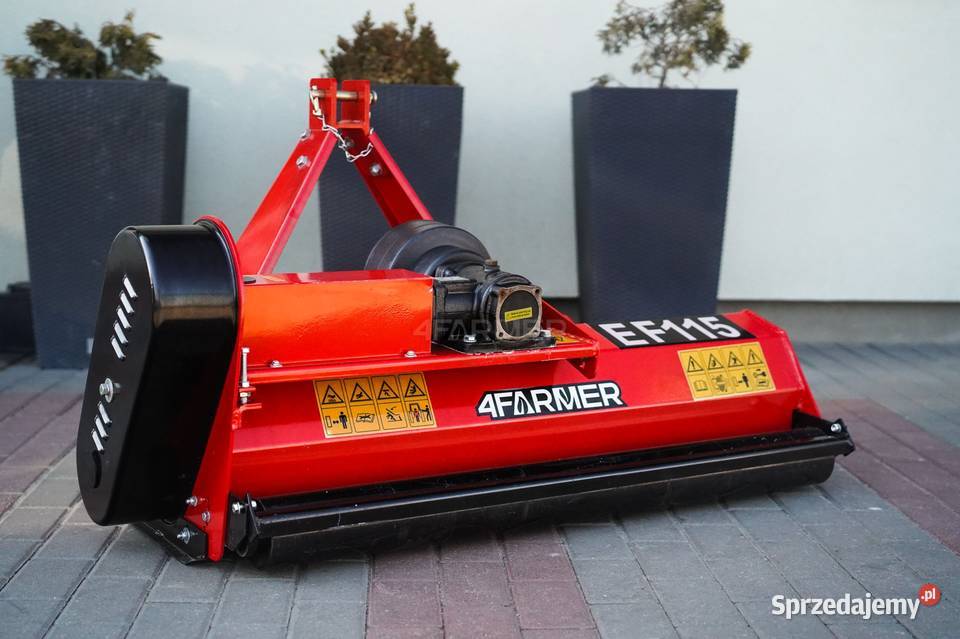 Kosiarka bijakowa EF 115 4FARMER czerwona