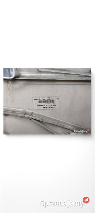 MASKA ATRAPA MAN TGX EURO 6 LIFT RAL 9010 Kargowa