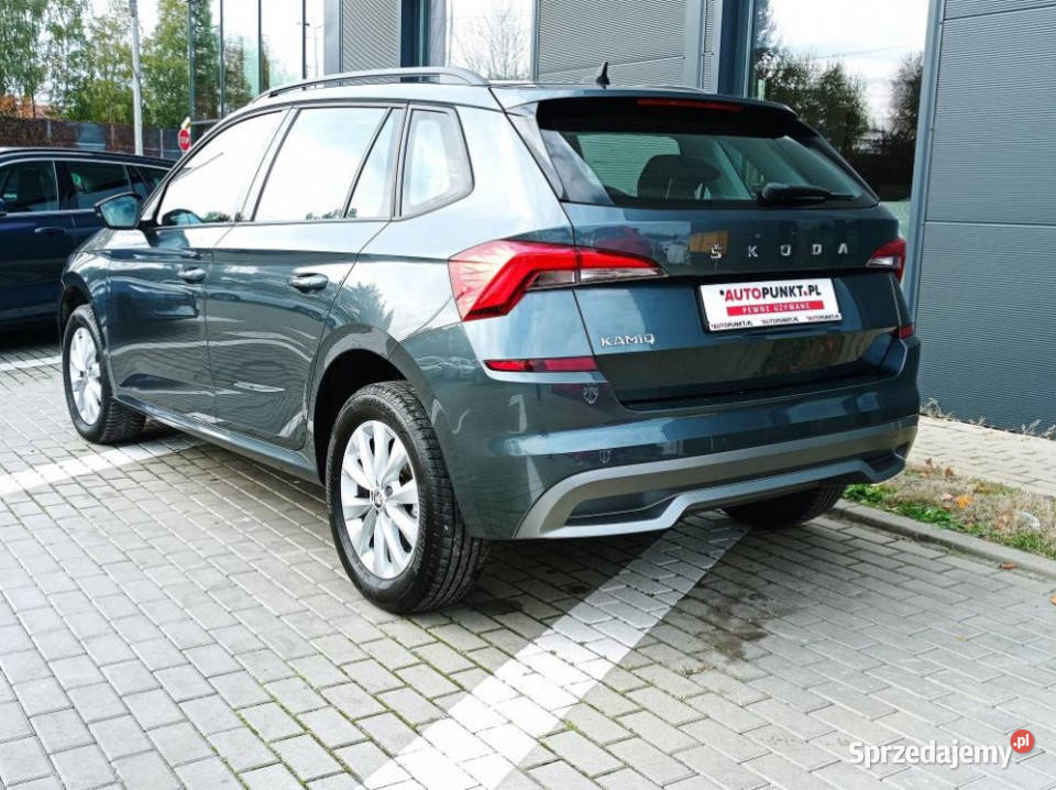 Skoda Kamiq 2021r FV23 FrontLane Assist Virtual benzyna małopolskie Kraków