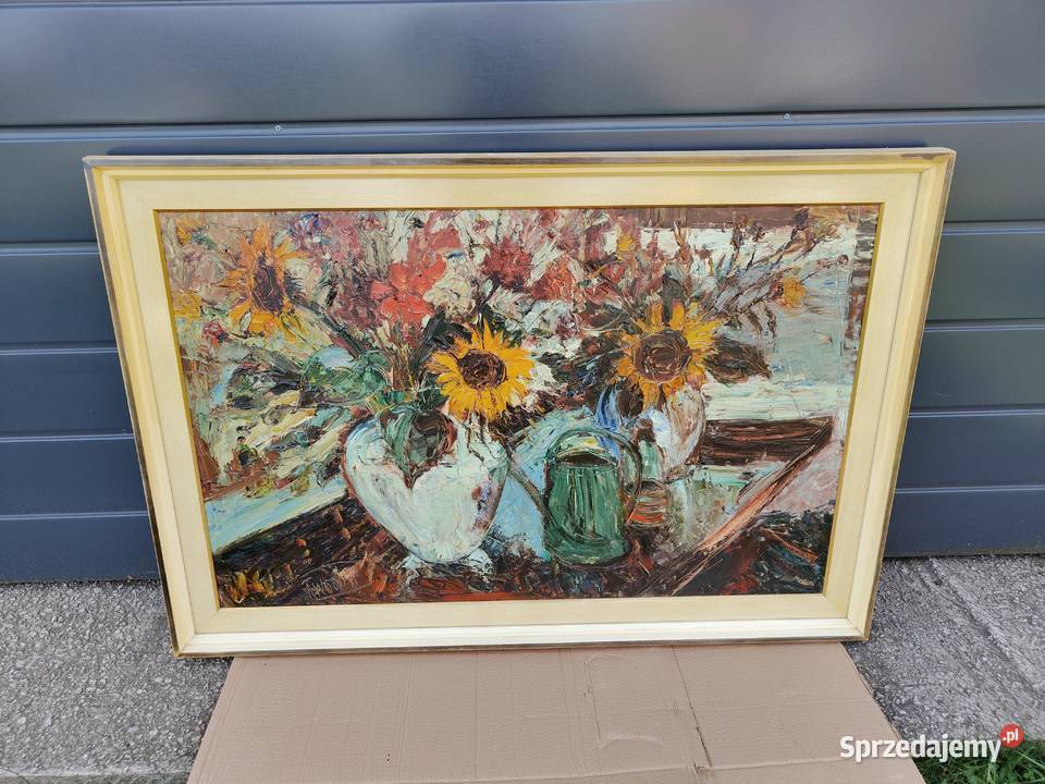 Duży malowany obraz Dekoracje i ozdoby Aleksandrów Łódzki