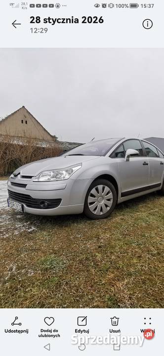 Sprzedam Citroena c4 1600cm3 Kruczynek
