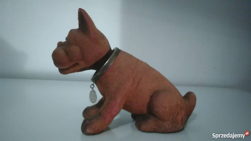 Piesek machajacy glowaoryginał PRL Kolekcje Częstochowa