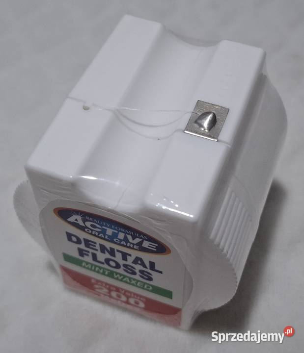 Nić dentystyczna 200m Dental floss mint waxed 1 Czeladź sprzedam