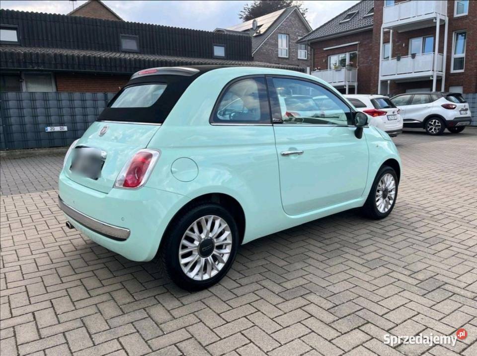 Fiat 500 kabriolet 12 klimatyzacja Łęki Strzyżowskie sprzedam