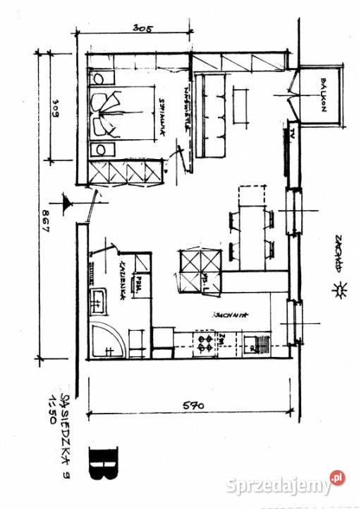 Słoneczne 48 m Balkon z widokiem na zieleń Cicho Wrocław