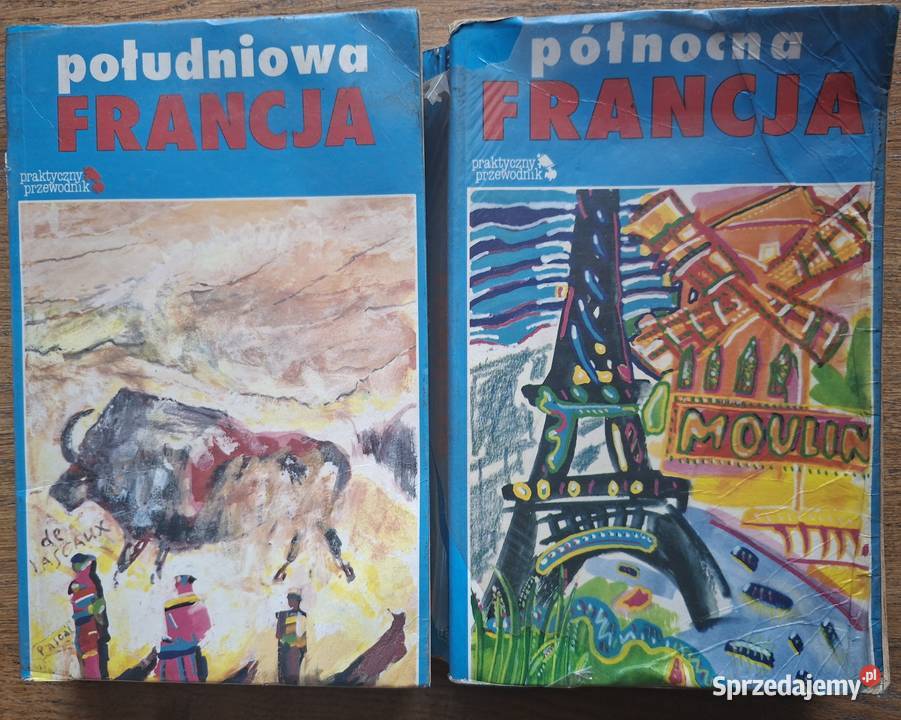 Francja Pn i Francja Pd 2 tomy praktyczny Mapy i przewodniki sprzedam
