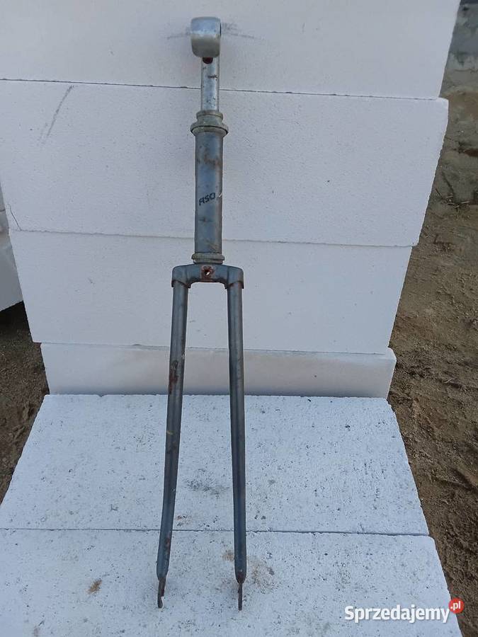 Widelec rower klasyczny przód Milejewo