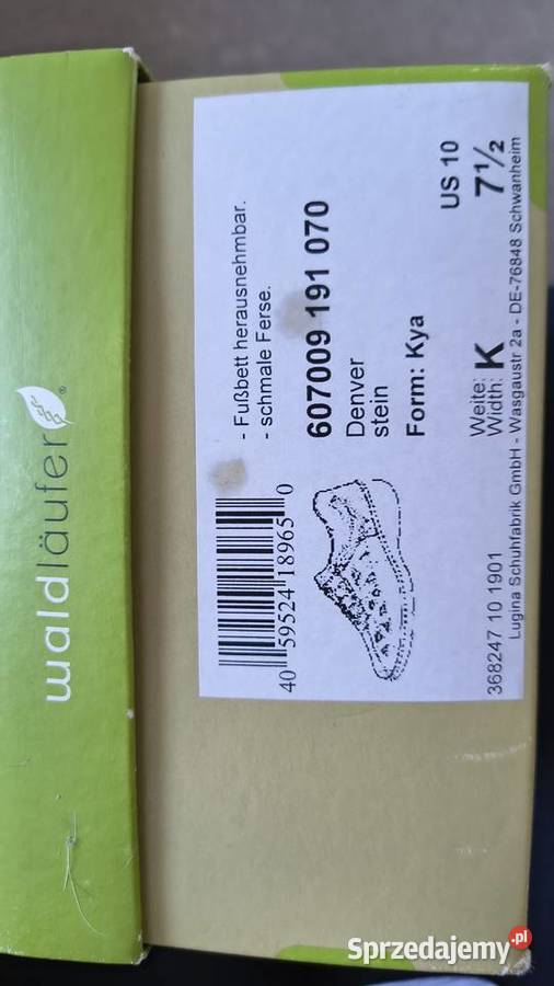 Wygodne buty na lato Waldlaufer 415 27cm Warszawa