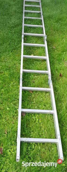 Sprzedam drabinę aluminiową składaną o długości warmińsko-mazurskie sprzedam