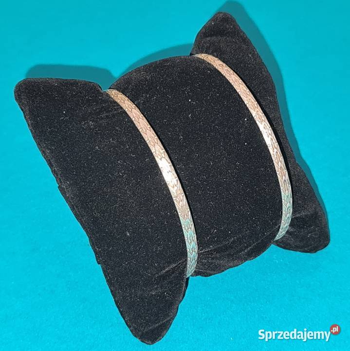 Srebrna Bransoletka Damska X2 14g Starocia Warszawa