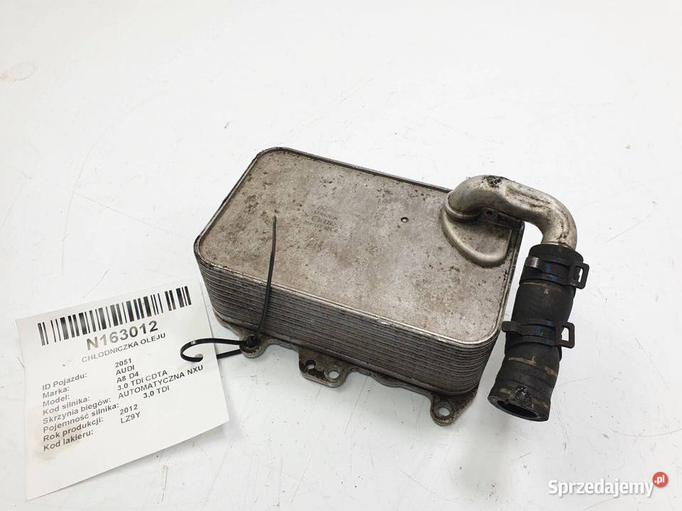 CHŁODNICZKA OLEJU AUDI A8 D4 6789630AL Lipno