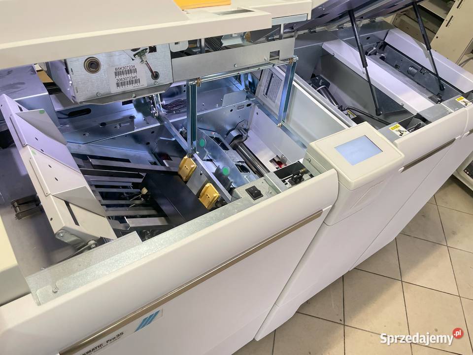 Linia broszurująca broszurownica Plockmatic warmińsko-mazurskie Dobre Miasto