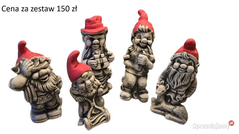 Figurki ogrodowe kret koń skrzaty krasnale Wrocław