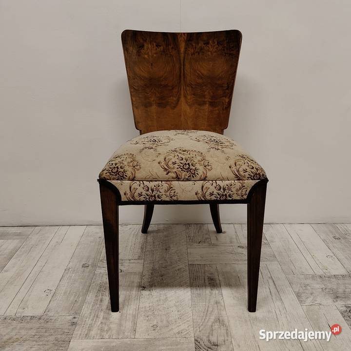 krzesło krzesła vintage art Deco design Halabala łódzkie Radomsko