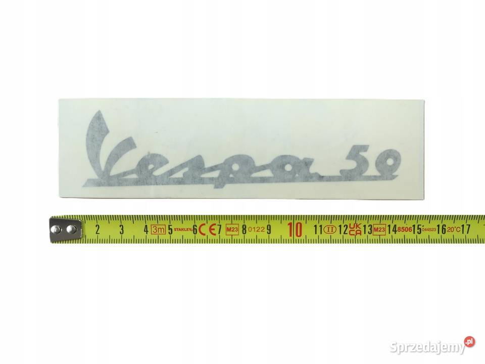 NAKLEJKA VESPA 50 PRZEDNIA PIAGGIO VESPA 50