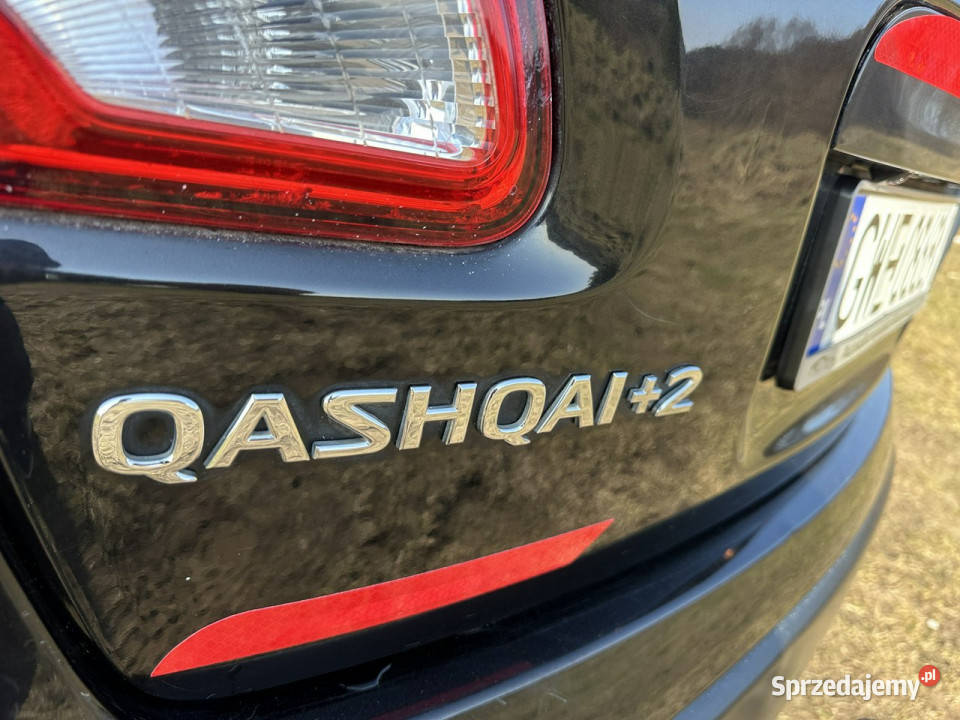 Nissan Qashqai2 7 miejsc 44 nowe turbo kamera Zarejestrowany w Polsce Wejherowo