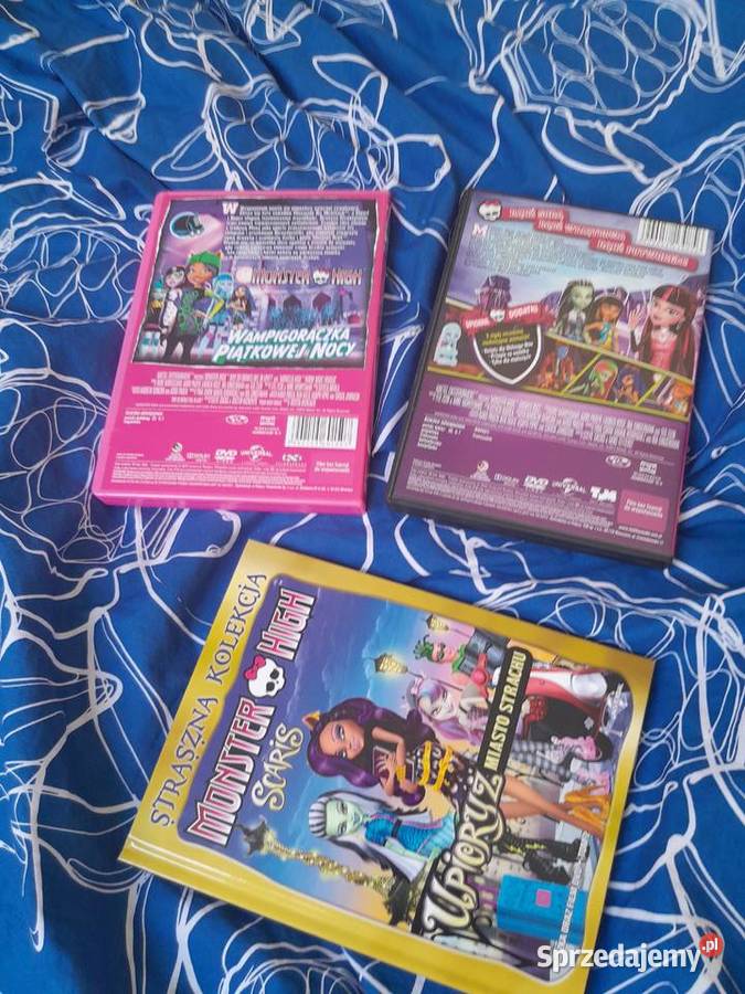 DVD Monster High 2 filmy DVD Wieliczka sprzedam
