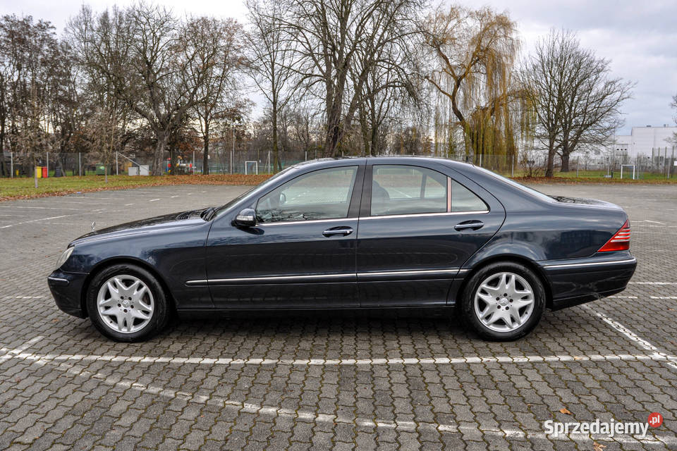 MercedesBenz Klasa S 32CDI 2004 r Automat Skóry dolnośląskie Wrocław