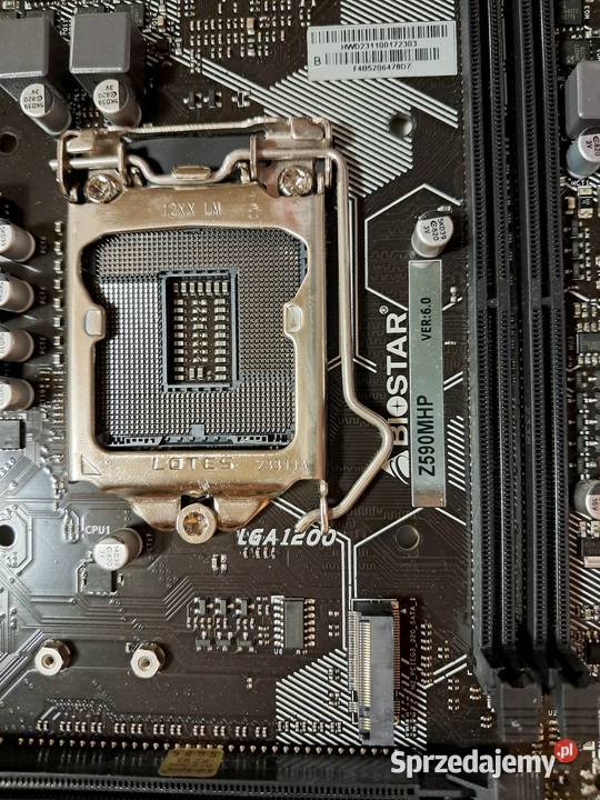 Płyta główna soket lga 1200 Z590MHP Biostar małopolskie Kraków