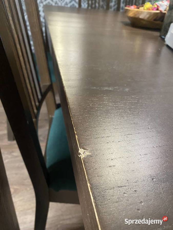 Stół i krzesła Bjurst Ikea