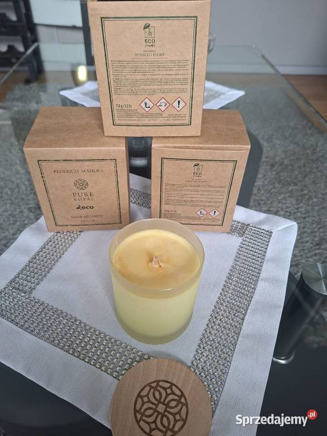 ŚWIECA Soy Candle Make Me Happy Pure Royal ECO 1