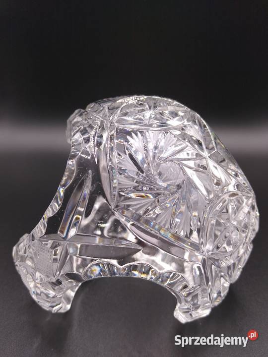 Vintage kryształowy koszyczek 2 Gdańsk