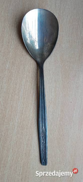 Stara łyżeczka posrebrzana do cukru Nakło nad Notecią