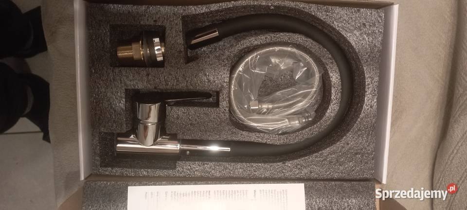 Bateria zlewozmywakowa Joga czarny chrom Axis Baterie kuchenne Tychy