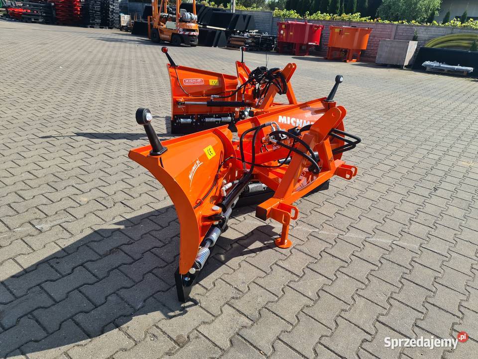 Pług do śniegu śnieżny sterowany hydraulicznie Kutno