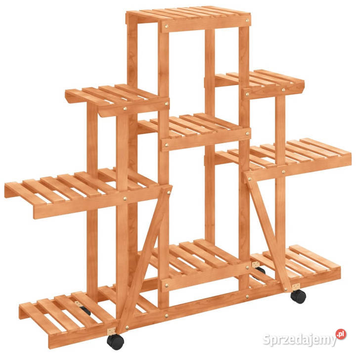 Kwietnik na kółkach 110x25x101 lite drewno Warszawa